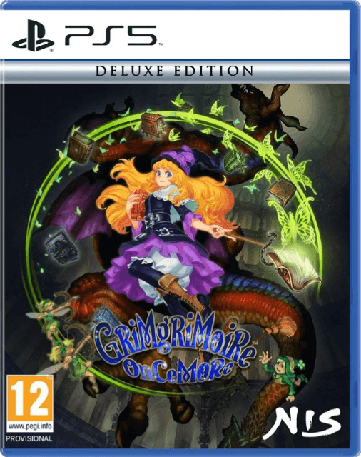 GrimGrimoire OnceMore [Deluxe Edition] box art for Playstation 5